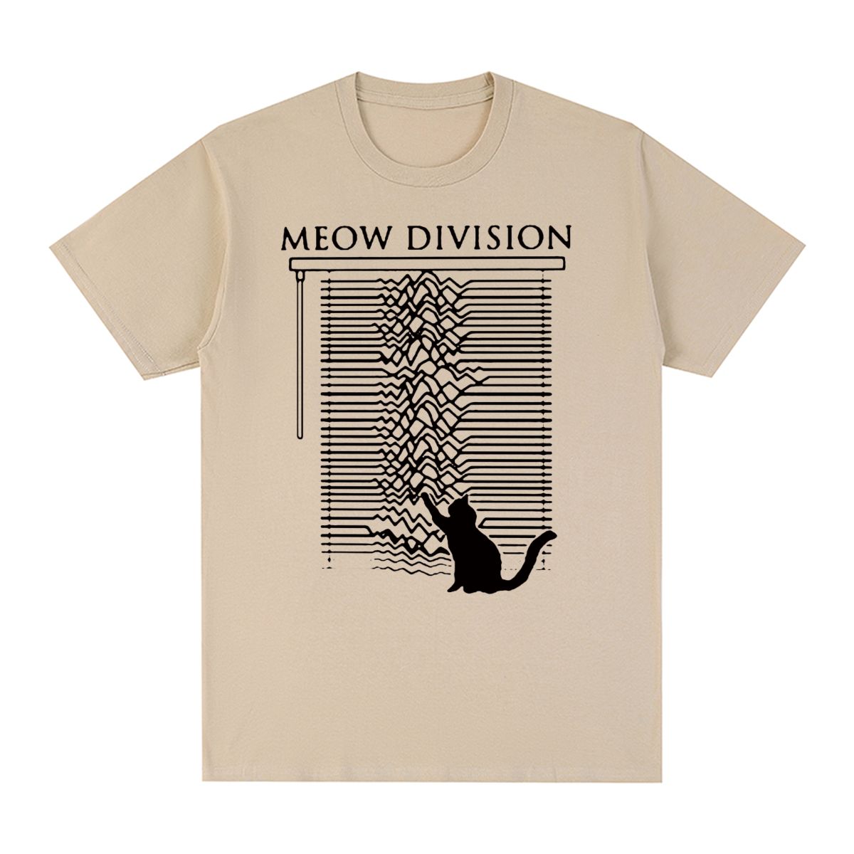 Women'S Fashion From The 80S - Freude Division unbekannte Freude Katze Vintage