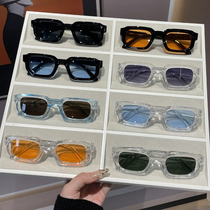 Women'S Fashion Eyeglasses - Neue, heiß begehrte, quadratische, kleine Retro-Sonnenbrille