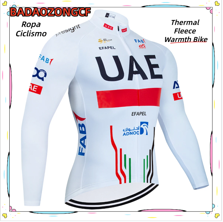 Women Fashion Uae - 2025 Weiße UAE Winter-Radjacken für Männer