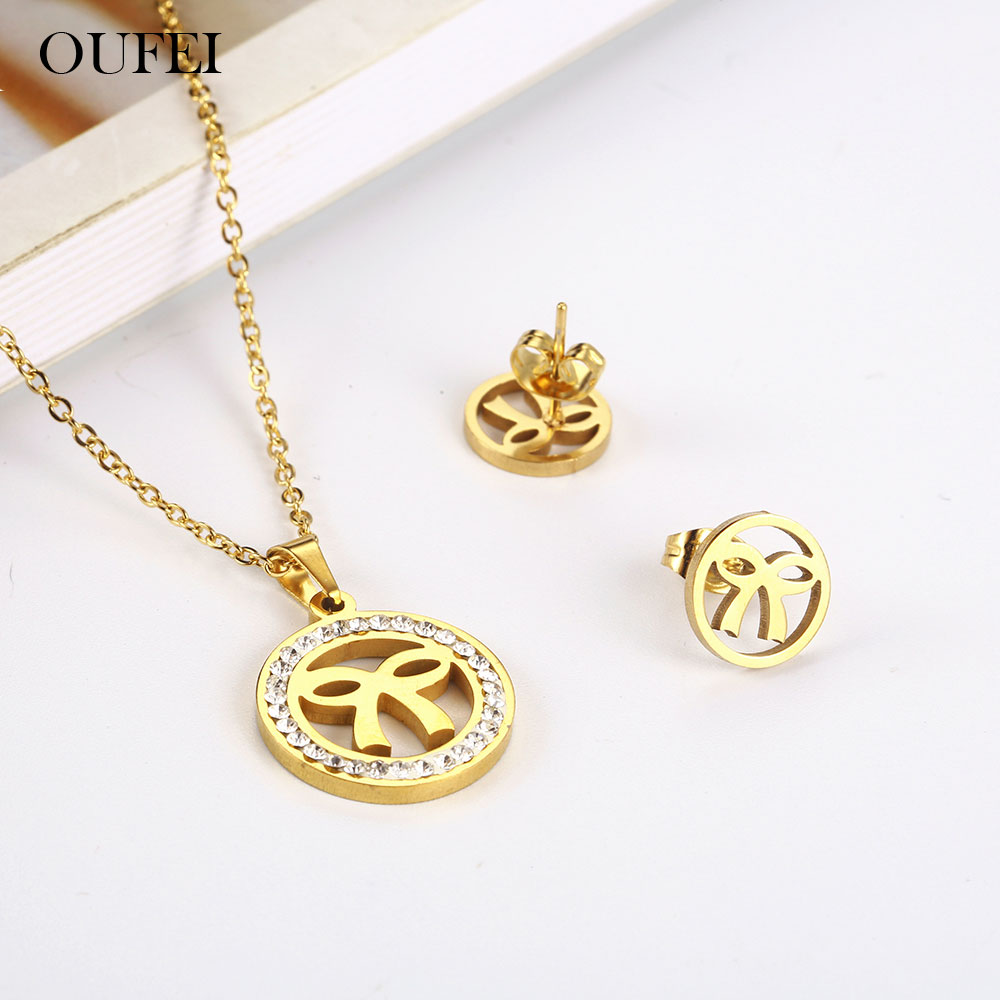 Women'S Fashion Vogue - OUFEI Edelstahl Schmuck Frau Vogue 2019