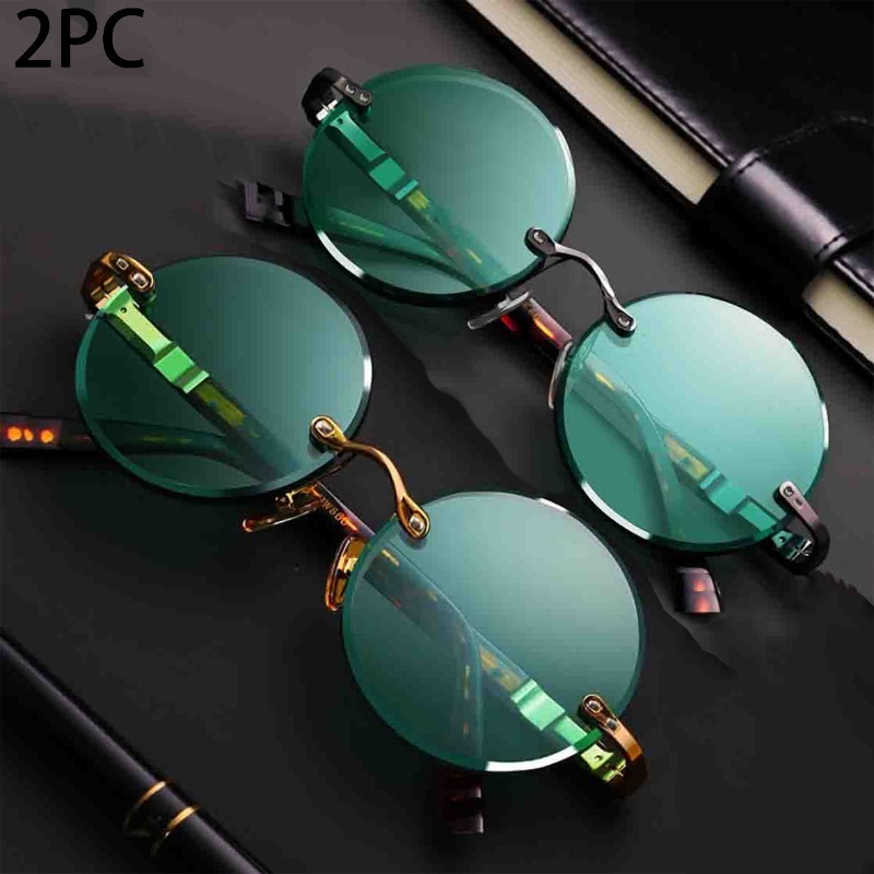 Women'S Fashion Eyeglasses - Modische Klassische Randlose Sonnenbrille für Damen