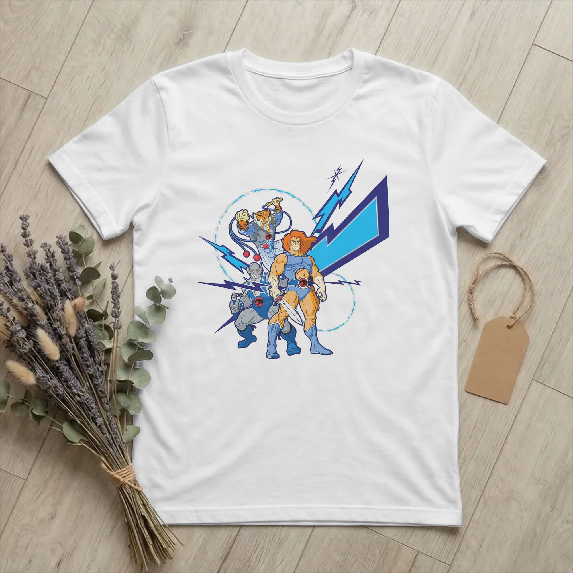 Women'S Fashion From The 80S - Streetwear Lion Cool Animated Cartoon 80er-Jahre-T-Shirt