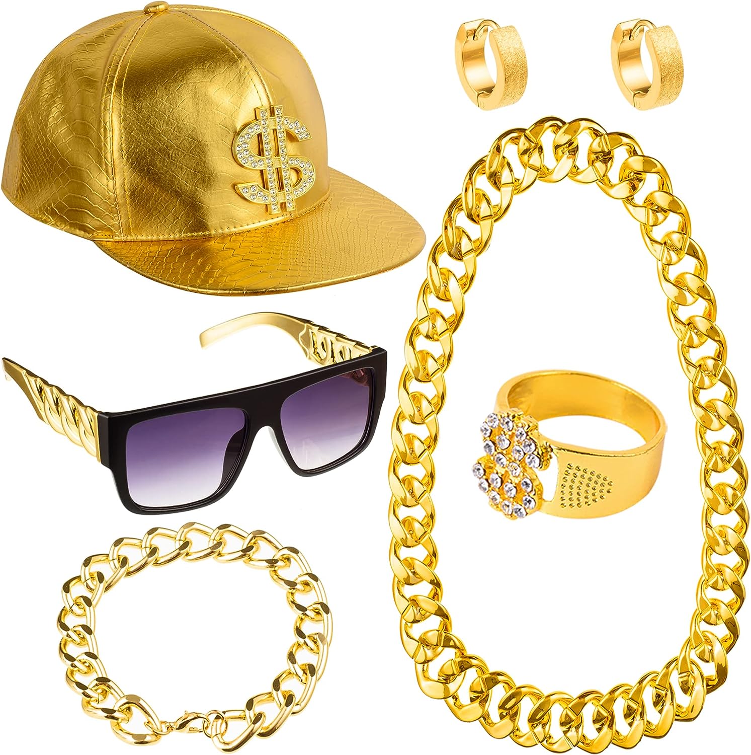 Women'S Fashion From The 80S - PESENAR 80er 90er Hip Hop Kostümset