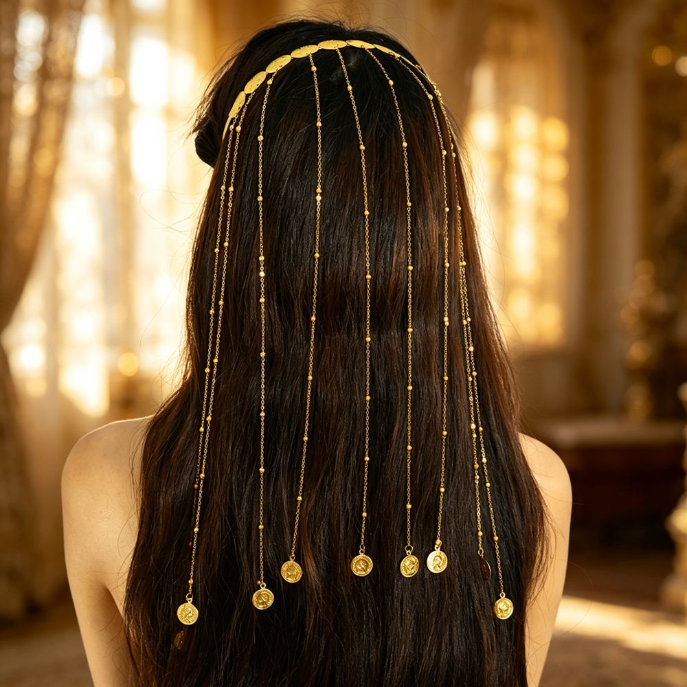 Boho Ethno Gypsy Kopfkette in  – Women Fashion Photoshoot Bewertung und Preis