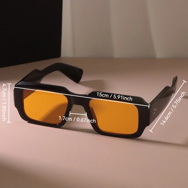 Retro Quadratische Sonnenbrill – Women'S Fashion Eyeglasses Bewertung und Preis