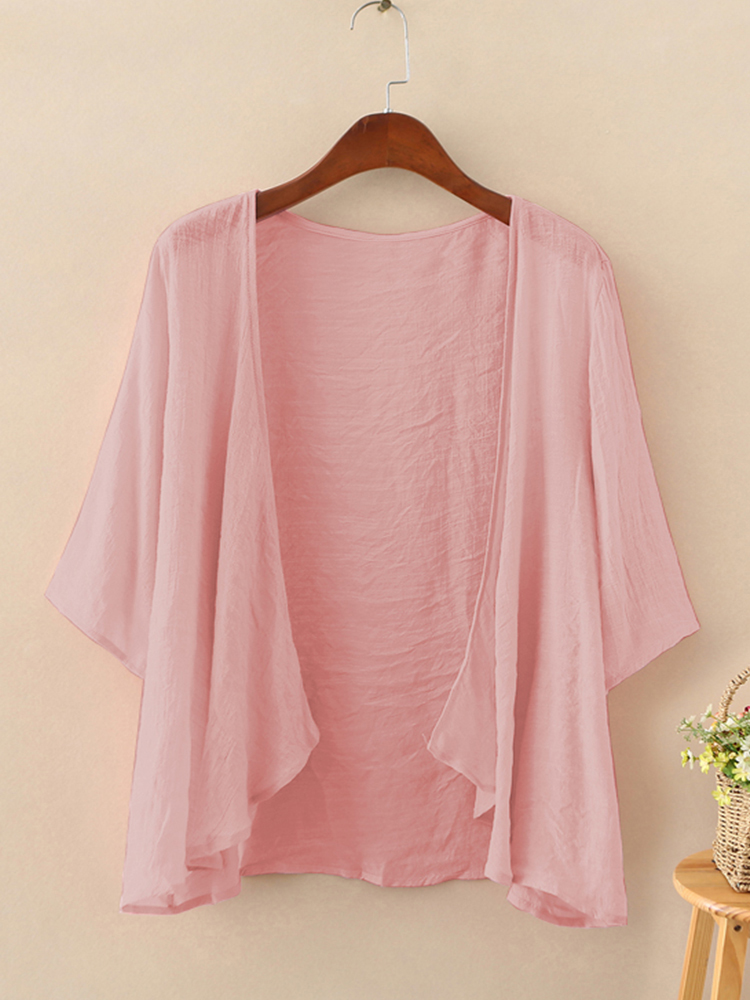 Fashion Solid Strickjacken Fra – Women'S Fashion Kimono Bewertung und Preis