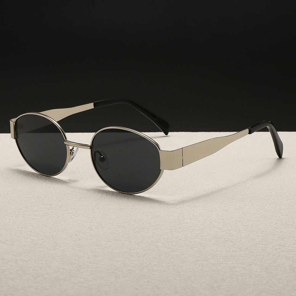 Trendige Runde Metall-Sonnenbr – Women'S Fashion Eyeglasses Bewertung und Preis