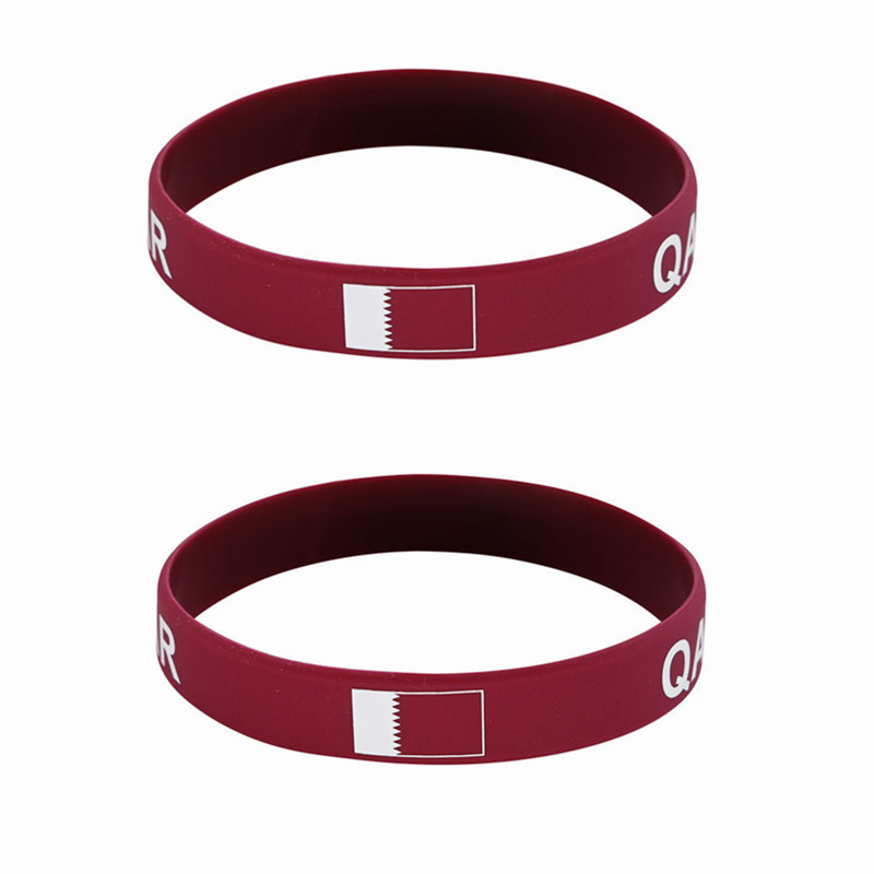 2 stücke Katar Flagge Silikon  – Women Fashion Qatar Bewertung und Preis