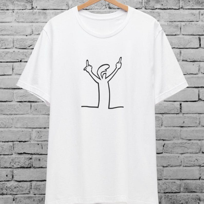 Angry La Linea Unisex T-Shirt  – Women'S Fashion From The 80S Bewertung und Preis