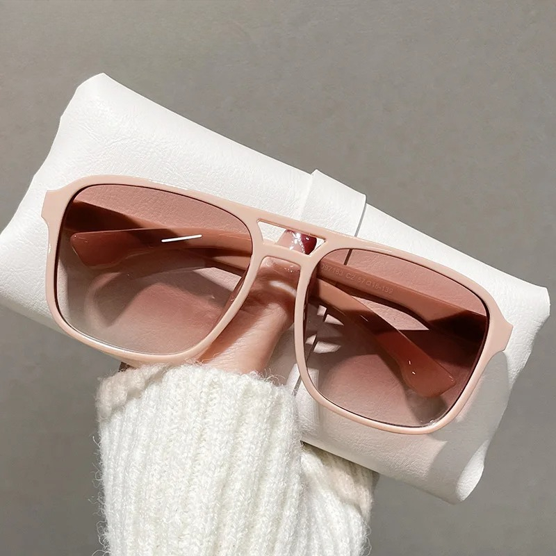 Quadratische Doppelbrücken-Son – Women'S Fashion Eyeglasses Bewertung und Preis