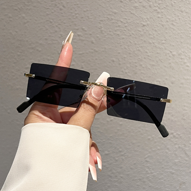 Modische randlose rechteckige  – Women'S Fashion Eyeglasses Bewertung und Preis