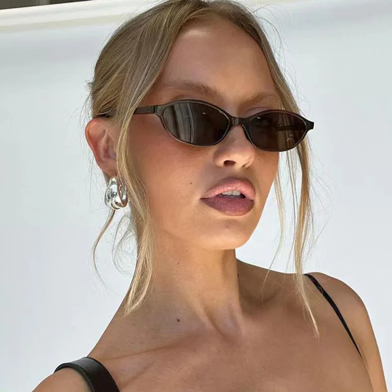Retro-Sonnenbrille mit ovalem  – Women'S Fashion Eyeglasses Bewertung und Preis