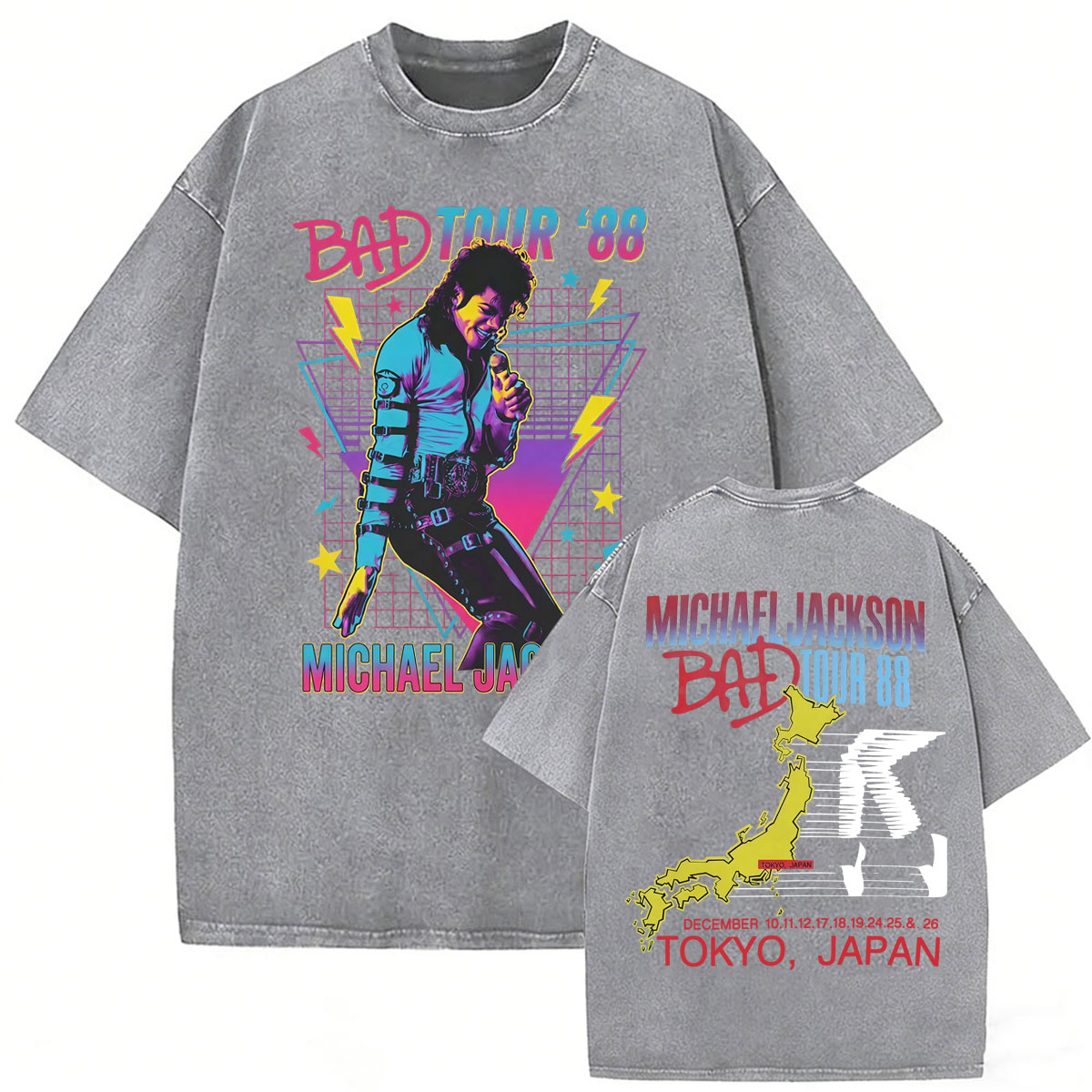 Vintage Washed King of Pop Bad – Women'S Fashion From The 80S Bewertung und Preis