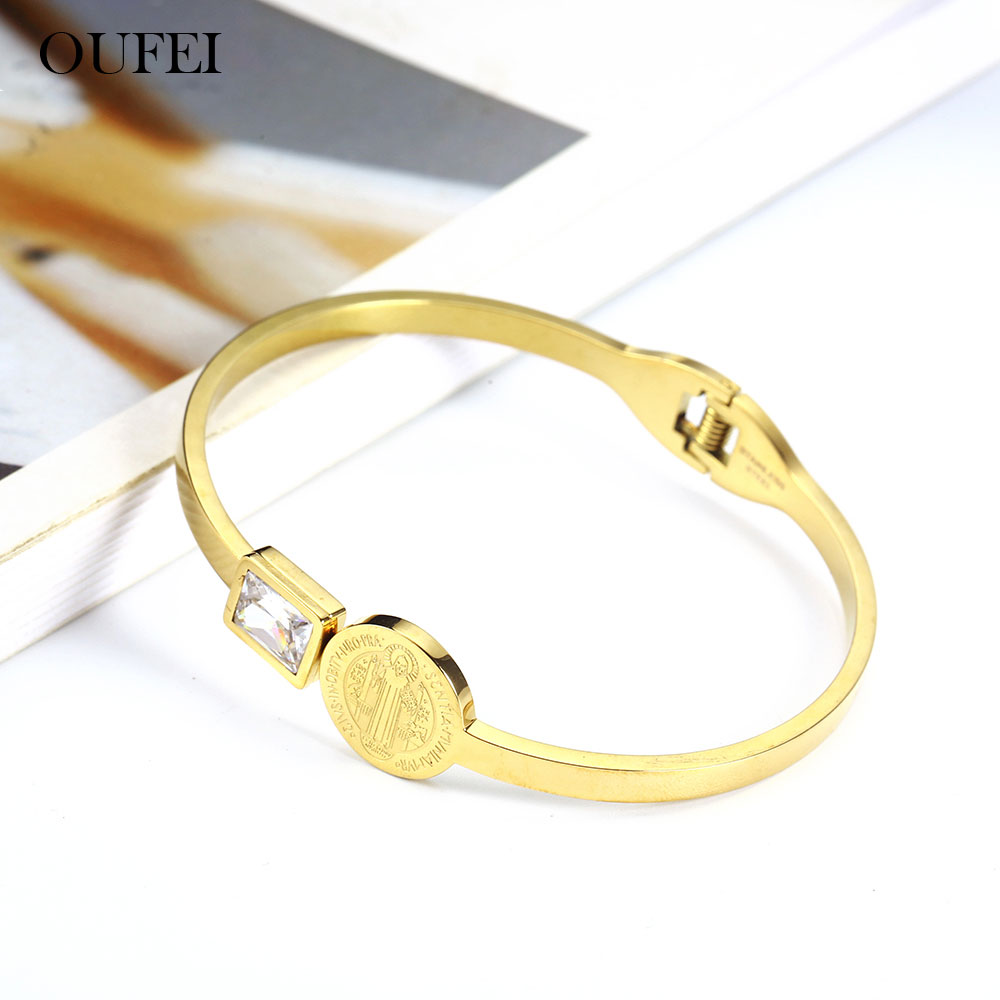 OUFEI Armreifen Edelstahl Schm – Women'S Fashion Vogue Bewertung und Preis