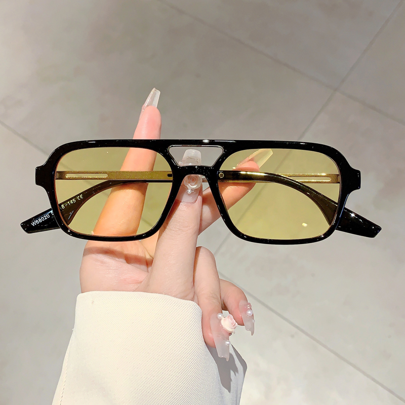 Trendige Damen-Doppelbalken-So – Women'S Fashion Eyeglasses Bewertung und Preis