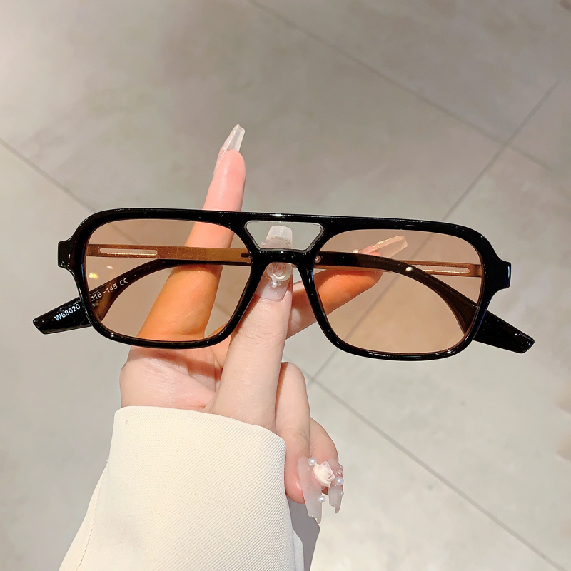Trendige Damen-Doppelbalken-So – Women'S Fashion Eyeglasses Bewertung und Preis