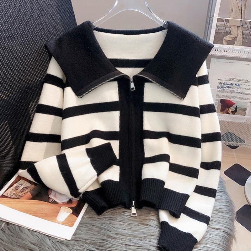 Gestreifte Strickjacke für Fra – Women'S Fashion Trends Fall 2025 Bewertung und Preis