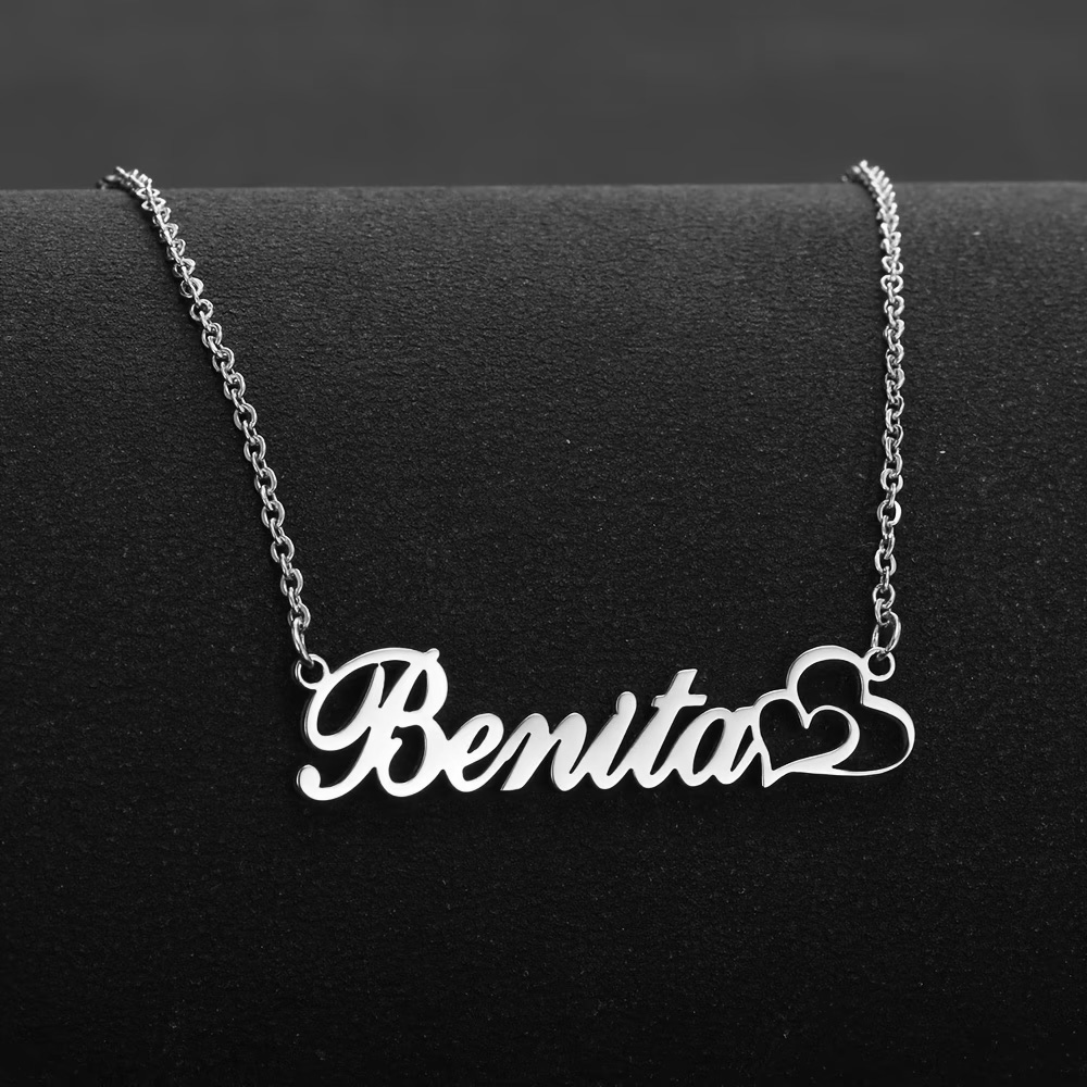 Personalisierte Doppelherz-Hal – Women Fashion Names Bewertung und Preis