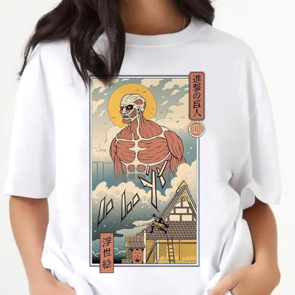 Attack on Titan Shirt Damen An – Women Fashion 80S Bewertung und Preis