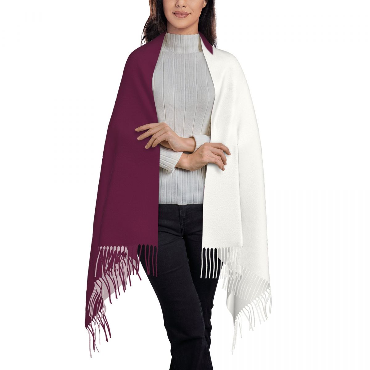 Katar Flagge Frauen Quaste Sch – Women Fashion Qatar Bewertung und Preis